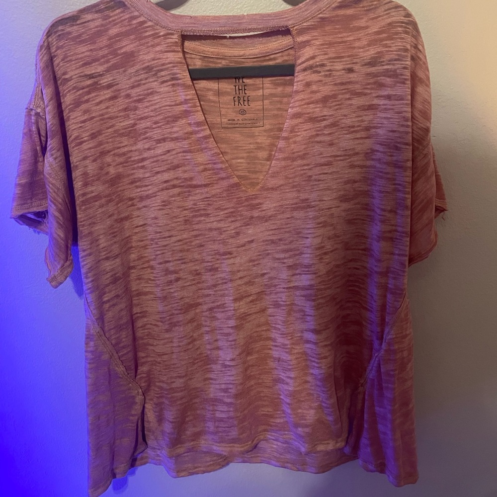 Free People oversized shirt
